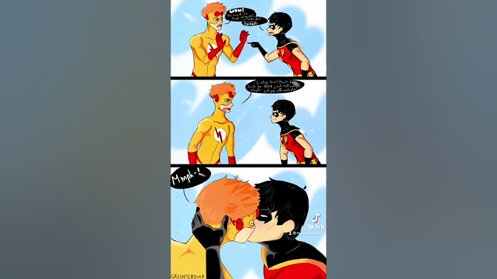 Robin x Flash 😍🏳️‍🌈❤️💛