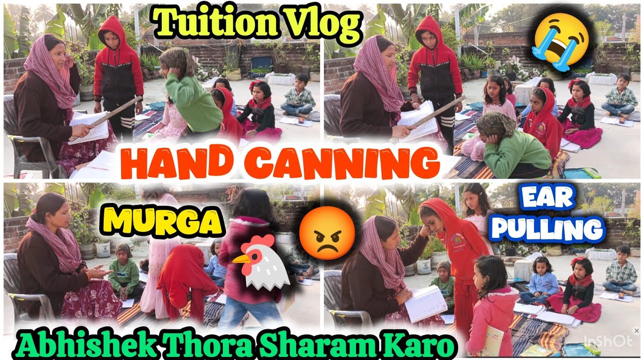 Tuition Vlog 😱 Surprise Test| part 2 | Abhishek Thora Sharam Karo 😡
