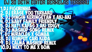Kumpulan Lagu Dj Editor Berkelas 30 Detik Yang sering Digunakan Terbaru Keren Jedag Jedug!