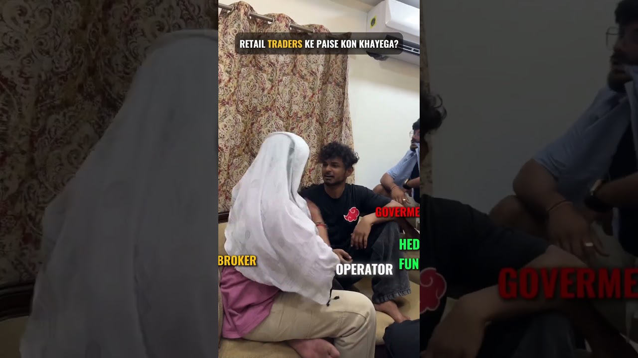 Retail traders ke paise kon khaega😂| Trading with purab darda 