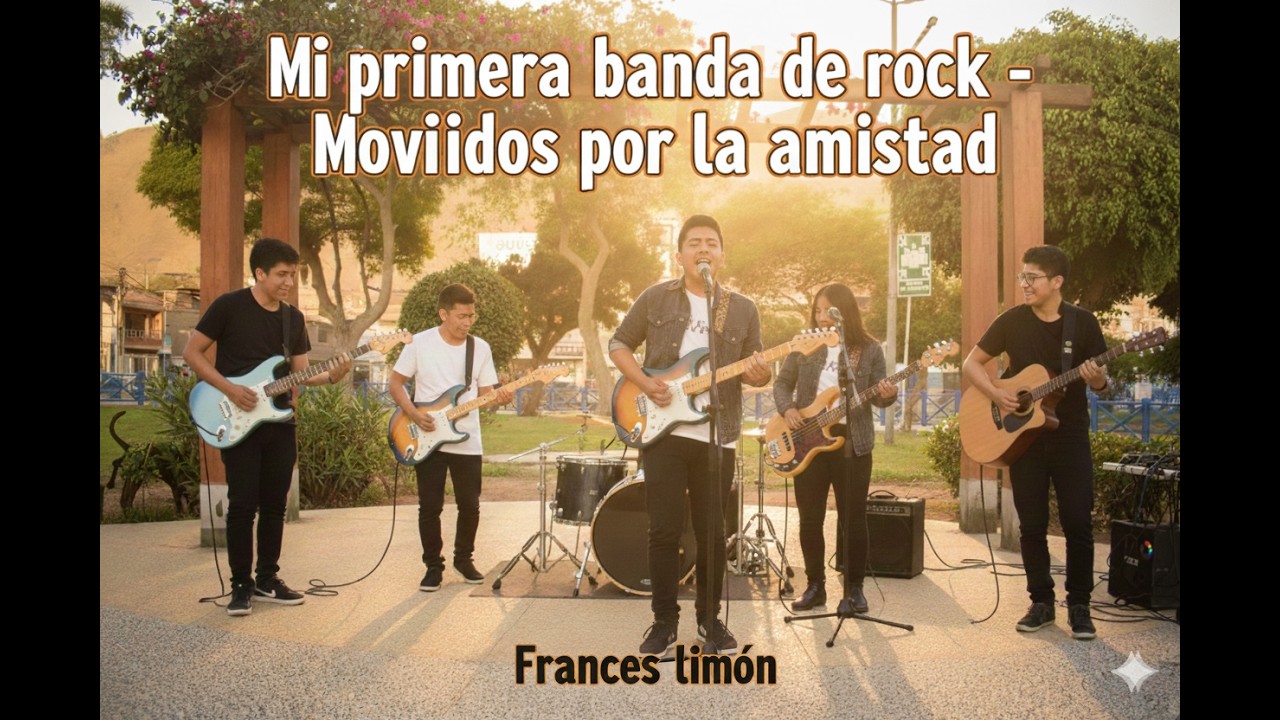 Frances Rocks 🎸Mi Primera Banda de Rock – Frances Limón 🎵 Así Suena la Amistad - YouTube