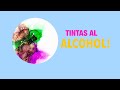 ALCOHOL INKS - TÉCNICA DE TINTAS AL ALCOHOL SOBRE BASTIDOR!! (castellano)