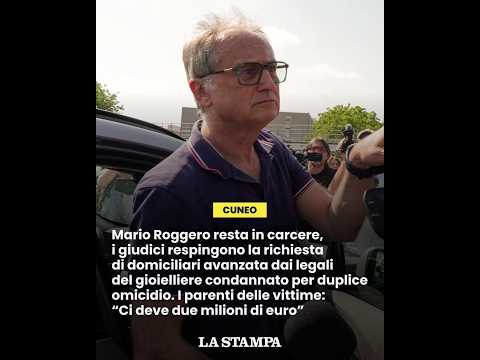 Video MARIO ROGGERO resta in CARCERE. I parenti delle vittime: Ci deve due milioni di euro