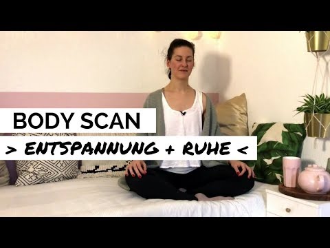 BODY SCAN IM SITZEN | Für alle die im Liegen sofort einschlafen