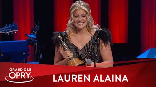 Lauren Alaina's Opry Member Induction | Inductions & Invitations | Opry