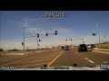 Arkansas State Police Tyler Nelson chases car but only gets the bumper for a souvenir. 04/03/22