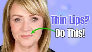 Over 50 This Trick Makes Thin Lips Look Fuller FAST