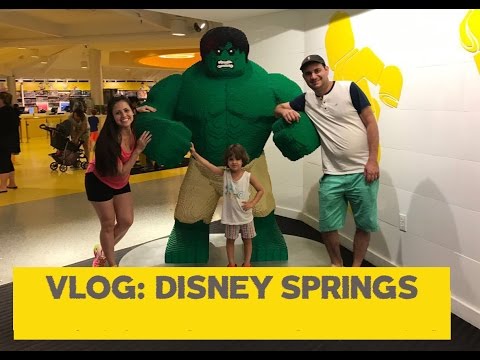 VLOG: UM PASSEIO NOTURNO PELO DISNEY SPRINGS