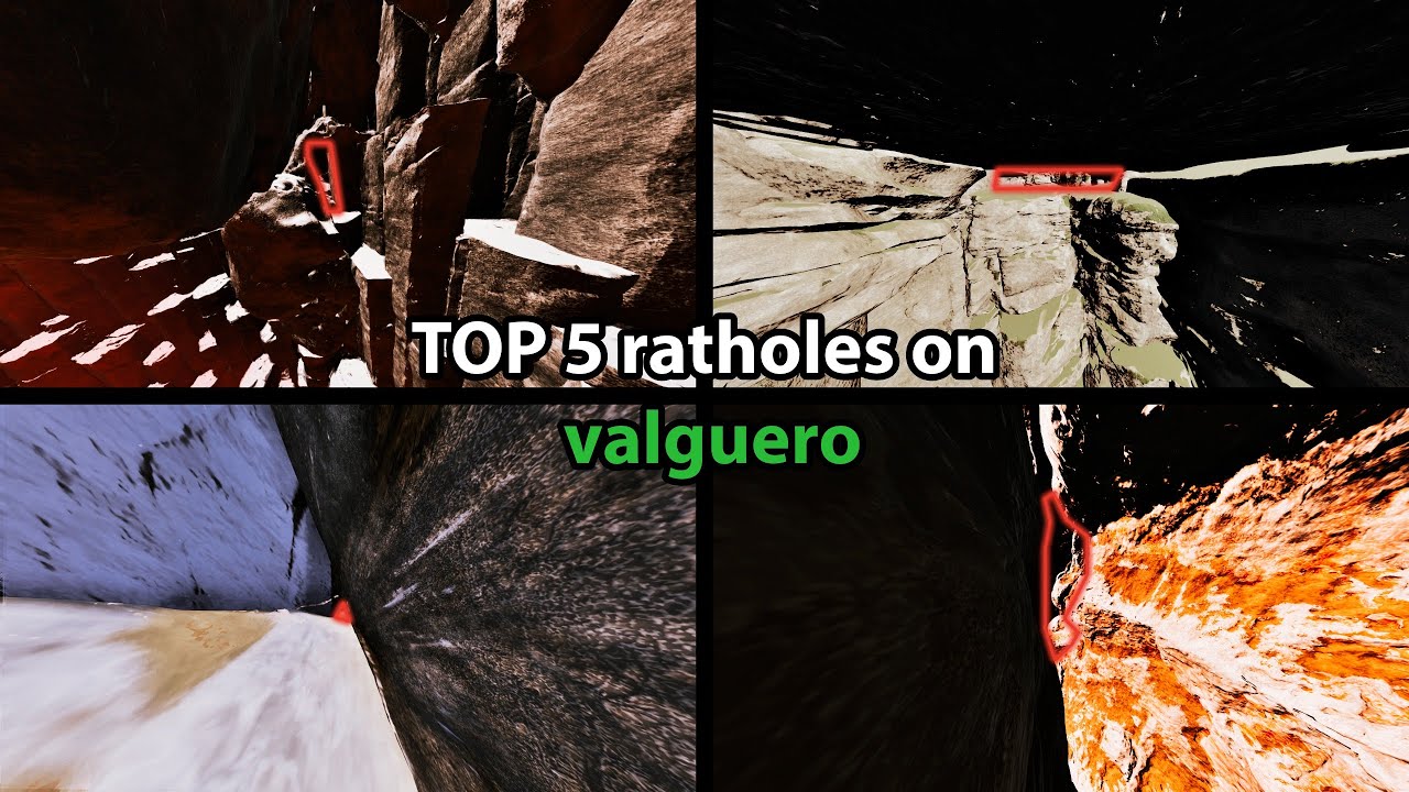 TOP 5 RATHOLES on valguero