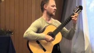 Video thumbnail of "Matthias Huschke spielt: Joh.Seb.Bach Bourree aus der Lautensuite e-Moll"