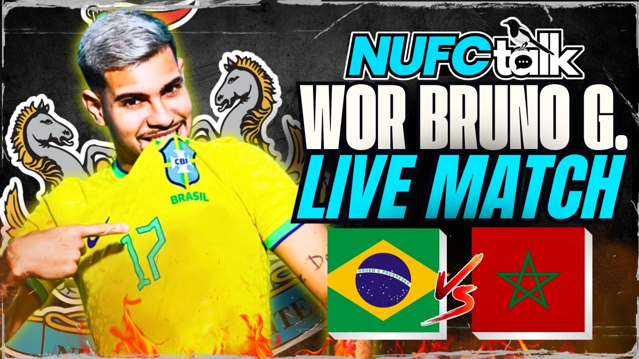BRAZIL vs MOROCCO! 🇧🇷 | World Cup 2026 LIVE Bruno G. Watchalong!