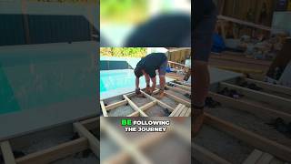 Building A Backyard Paradise! (deck, pergola, pool, outdoor dining) #diyprojects #deckbuilding @Buildtuff