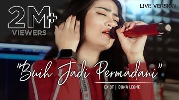BUIH JADI PERMADANI - DONA LEONE | Woww VIRAL Suara Menggelegar Lady Rocker Indonesia | SLOW ROCK