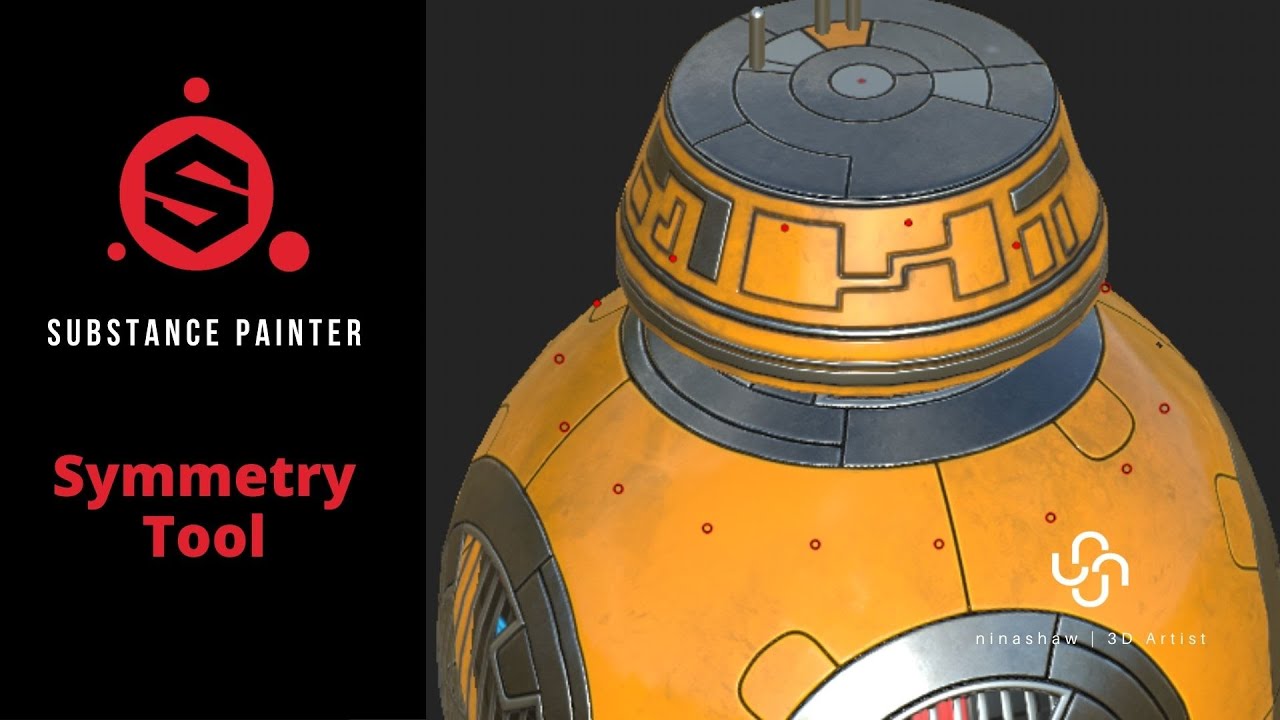 How Does Symmetry Works in Substance Painter YouTube