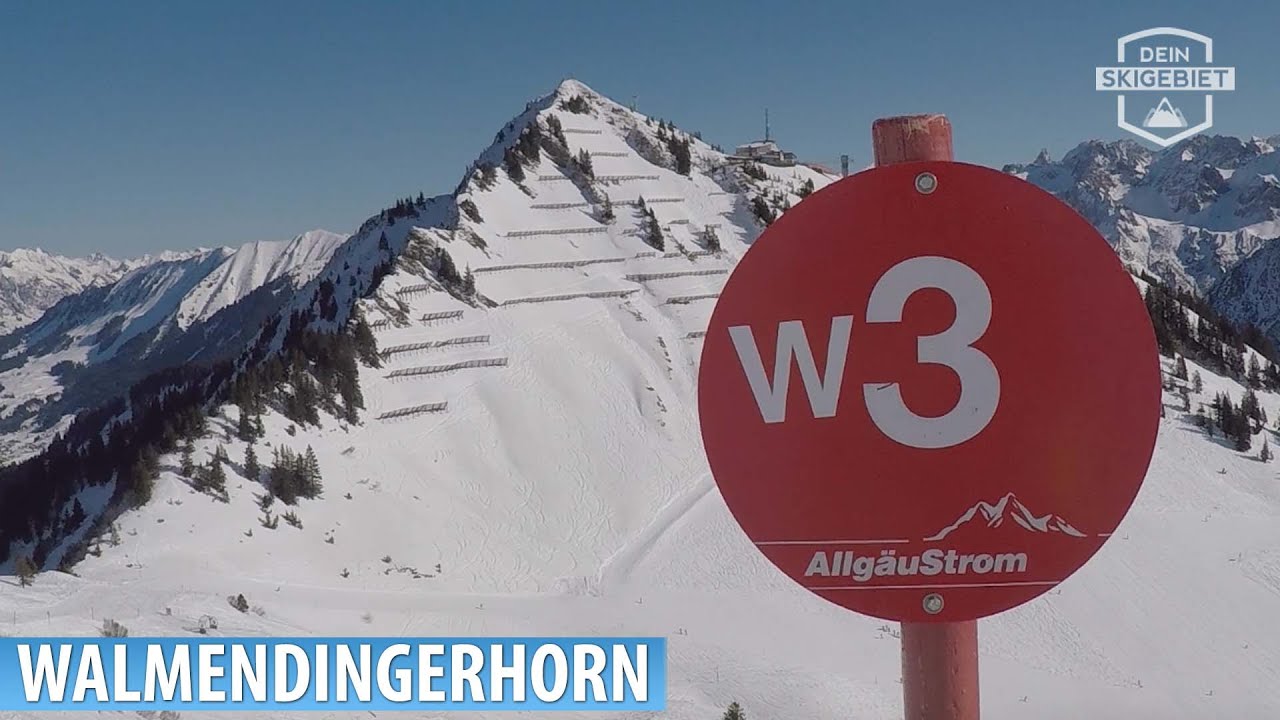 Walmendingerhorn/Kleinwalsertal: Talabfahrt