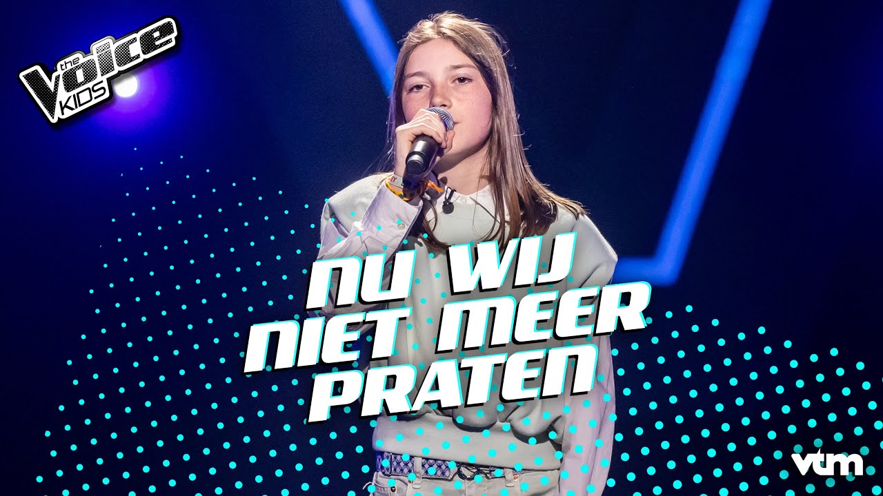 Estelle - 'Nu Wij Niet Meer Praten' | Blind Auditions | The Voice Kids | VTM