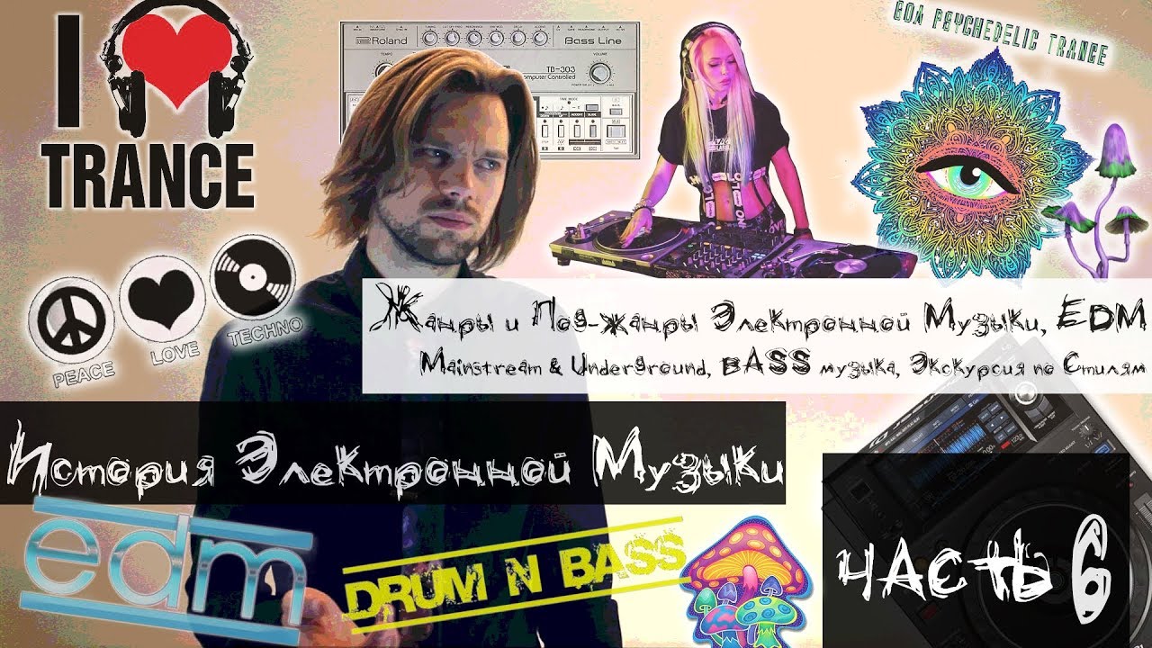 История Электронной Музыки [Часть 6] - Стили, Жанры и Под-Жанры ...