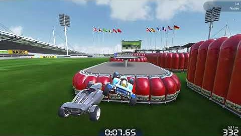 [TAS] trackmania ESWC I-8 21:37 (-0.34)