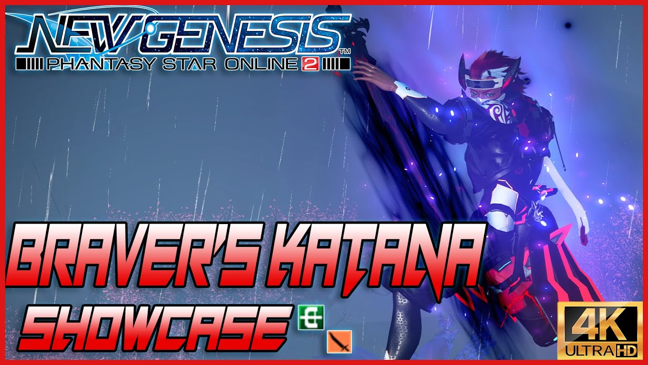 NEW GENESIS BRAVER'S KATANA SHOWCASE | [4K] ULTRA SETTINGS 60 FPS