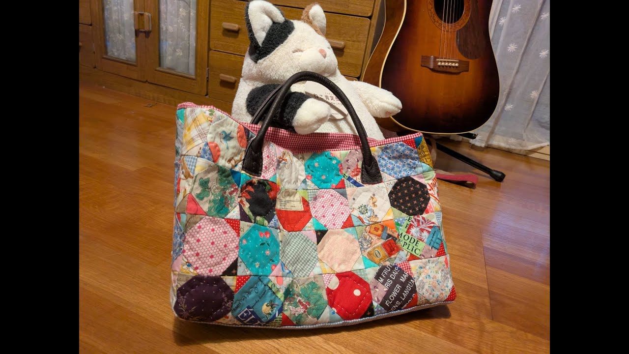 赤ずきんの手しごと　No.140　ハギレでトートバッグ ①