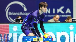 Ran Takahashi DOMINATED Against Lube in Italian Volleyball League 2024 !!!