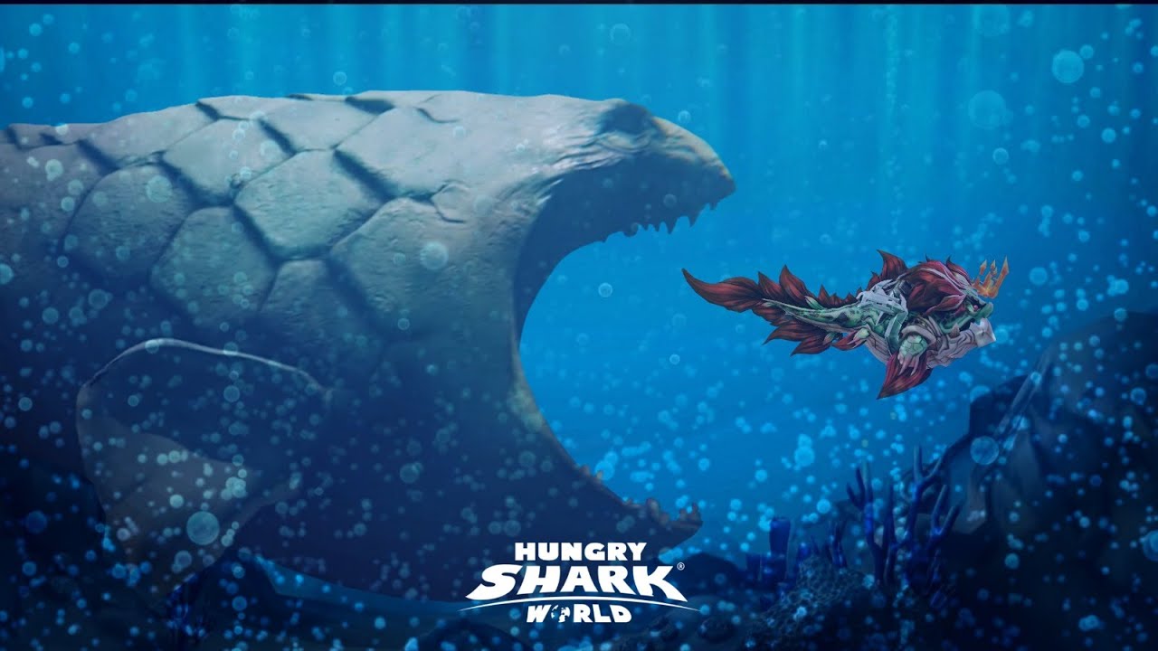 BLOOP EAT MIGHTY MATRIARCH Hungry Shark World YouTube