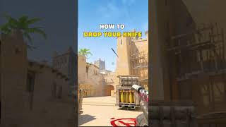 How to drop your knife in CS2.