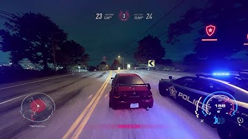 Need For Speed Heat - EVO 9 BUSTED!! HEAT 3 POLICE AMBUSH Funny ending