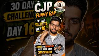 Mummy Khadi Jhadu Lekar 😂 CJP Funny Rap 🤣🪳| 30 Days Challenge Day 16 #shorts #cjp #rap #viral #trend