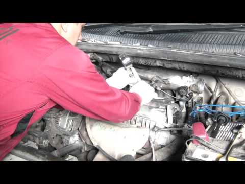 замер компрессии Toyota Ipsum 2000г.