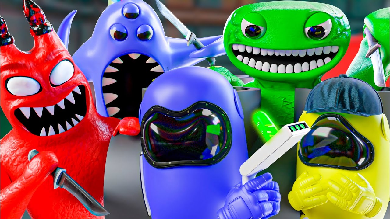 AMONG US, But GARTEN of BANBAN IMPOSTERS?! Among Us Animation YouTube