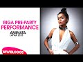 Live: Aminata - Love Injected @ Eurovision Pre-Party Riga | wiwibloggs