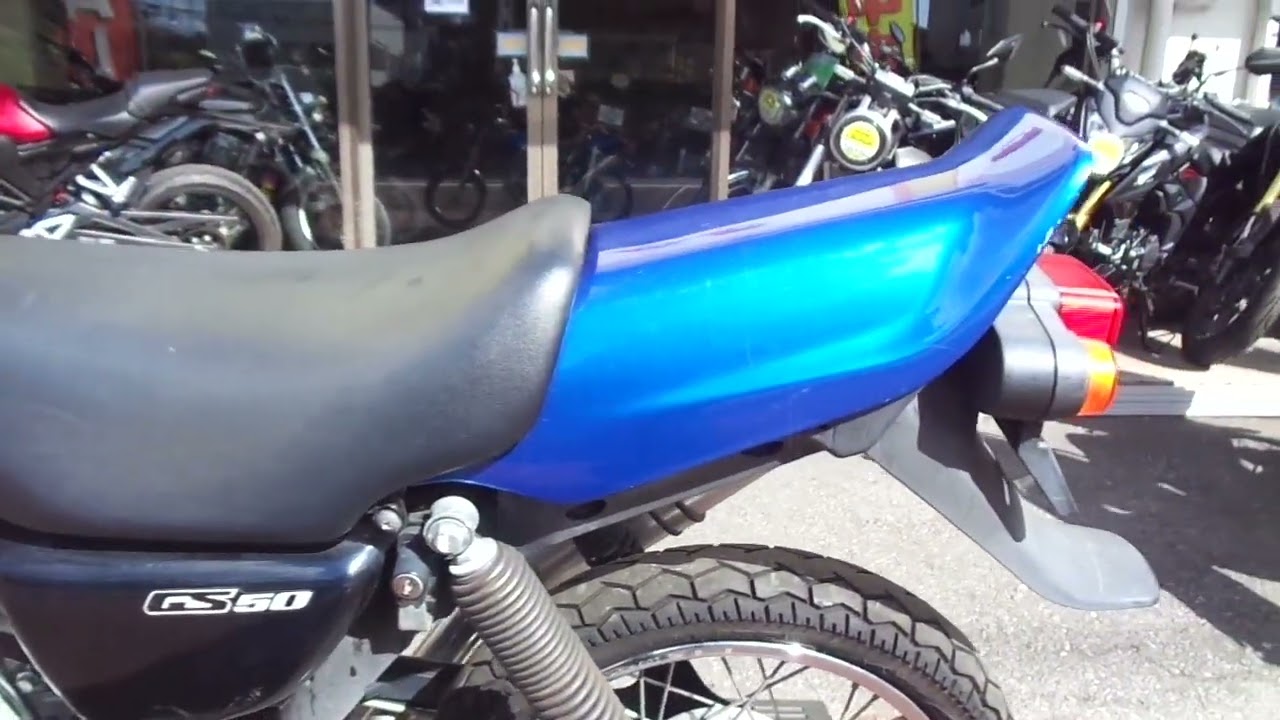 NO.3798　ＧＳ５０　クラッチ付き４速ミッション車　ＷＲ’Ｓマフラー　ビッグキャブ　パワーフィルター　ブラック　☆彡 GS50/スズキ ステンレスマフラー パワーフィルター ブルーメタリックの