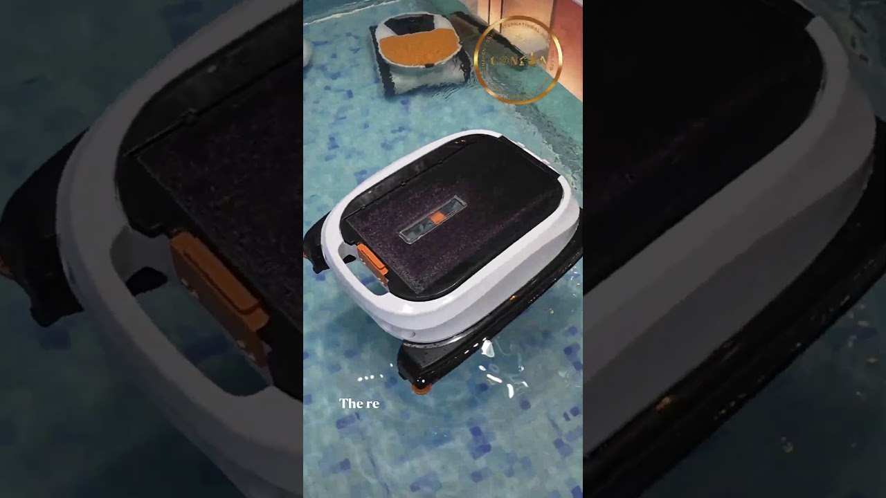 Clean Your Pool with ONE CLICK Toua Robotic pool Cleaner