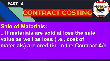 Contract Costing - Part 4