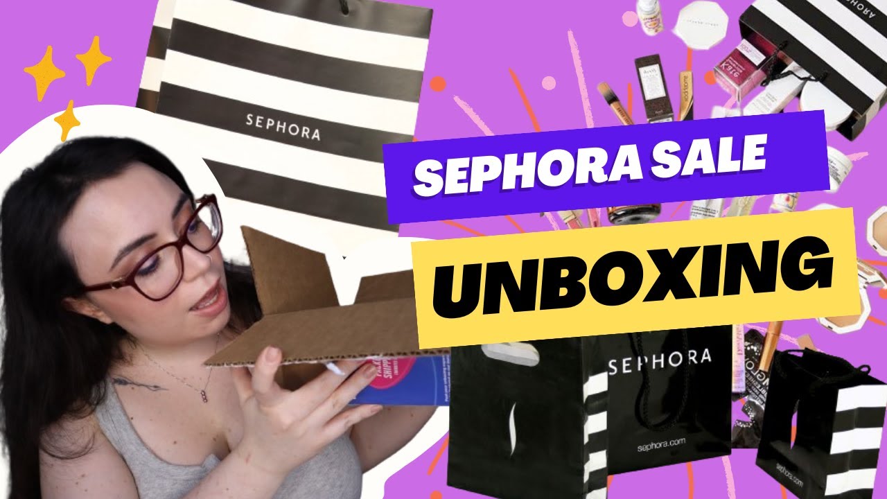HUGE SEPHORA SALE HAUL!!! 500$ ++ MAKEUP ONLY! - YouTube