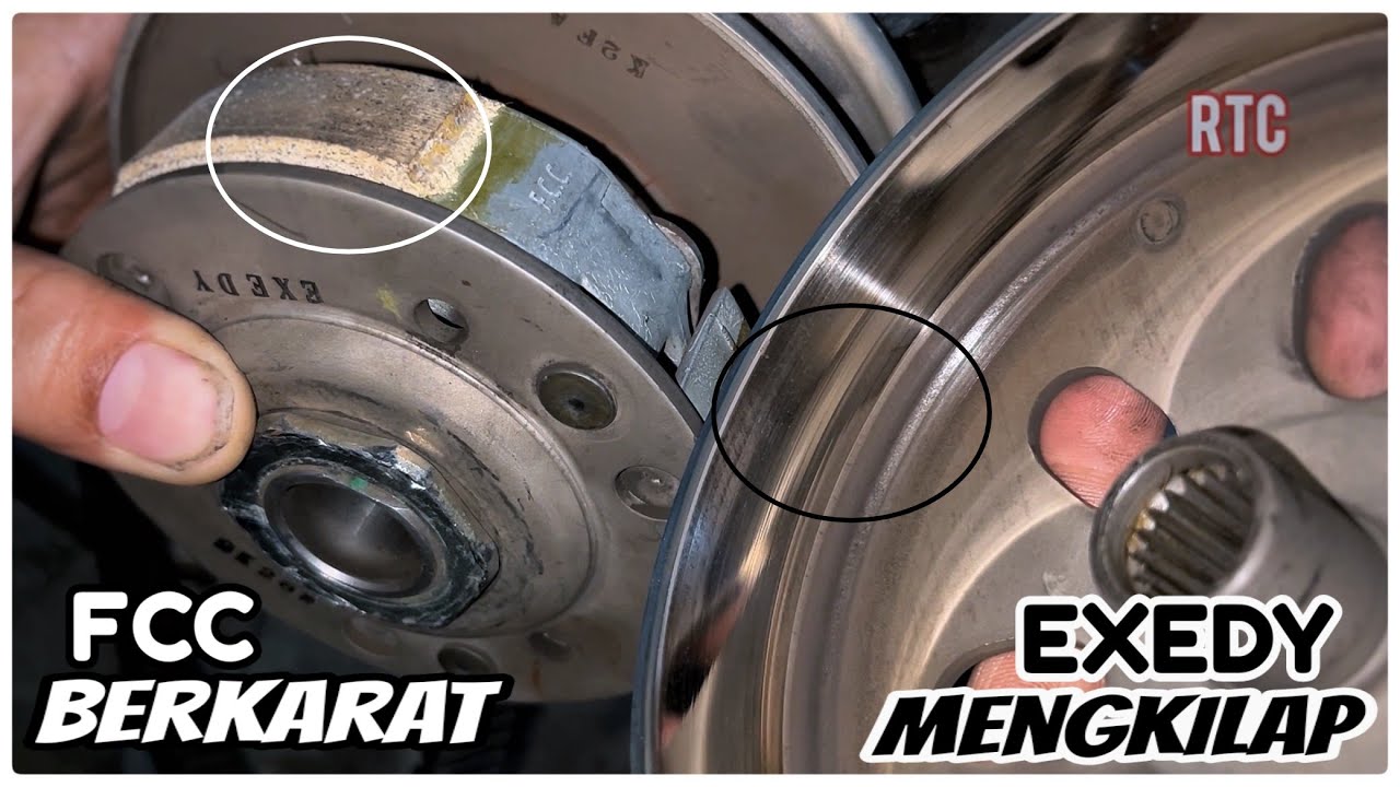 Semakin JELAS Sebab Muncul Bunyi Cit-Cit Mengganggu Efek Ganti Kampas Ganda EXEDY Pakai FCC