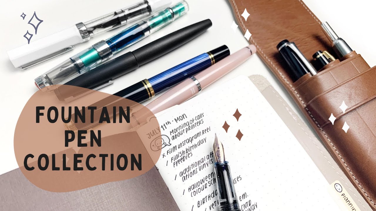 All Of My Fountain Pens (Pilot, Sailor, Pelikan, Lamy, TWSBI) | Fountain Pen Collection