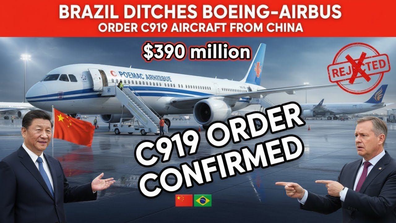 Бразилия — Китай: авиационная сделка, которая меняет всё