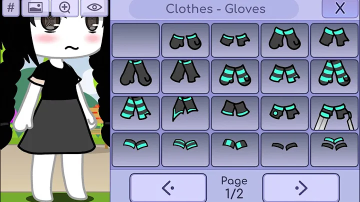 CmoHacer a Merlna addams En Gacha Life