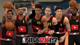 Team Of YouTubers In NBA 2K19! Chris Smoove, Troydan, LSK, Jesser, Cash, Agent, And More!