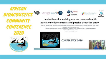 Localization of vocalizing marine mammals with video cameras and acoustic arrays - Yann Doh|ABC 2020