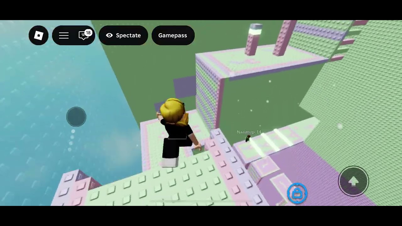 Wallhop tower 😌 ignore my wifi and messenger notifications 