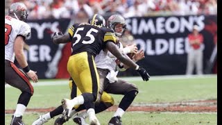 2001 Steelers at Buccaneers (Oct. 21) - features Bettis TD Throw