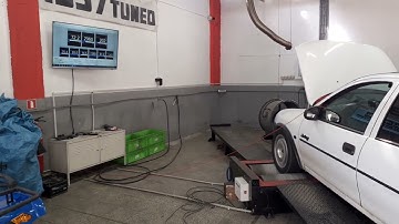 Corsa B C20XE Dino run 3 148hp and 211NM on the wheels