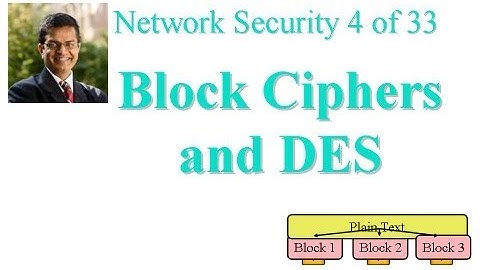 CSE571-11-03: Block Ciphers and DES