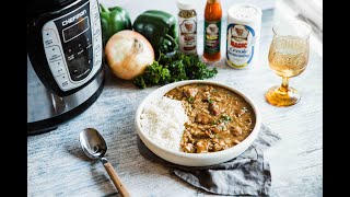 Instapot leftover turkey gumbo | magic minute™