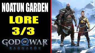 Noatun Garden Lore Locations | God of War Ragnarök Content