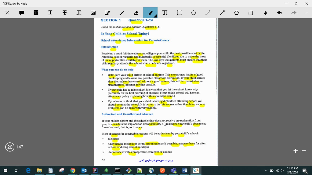 Reading Test Book 11 Test 1 General Cambridge YouTube