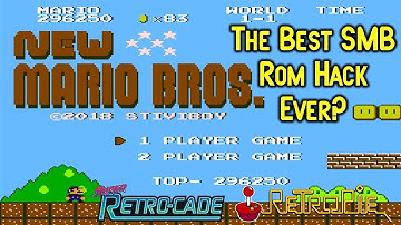 New Mario Bros - The Best Super Mario Rom Hack? RetroPie Retro-Cade Everdrive N8 Compatible
